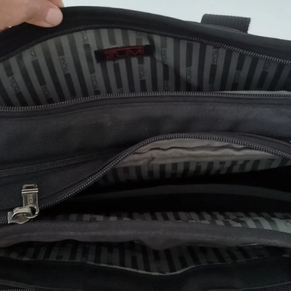 TUMI Alpha Ballistic Nylon Laptop Briefcase Bag
